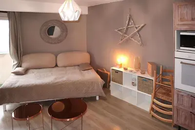 Image de Centre station, 3ème étage, vue vallée, balcon, télévision, 26m², Les Orres