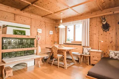 Image de Appartement \"Draxlhof Latsch\" avec vue sur les montagnes, jardin privé et Wi-Fi