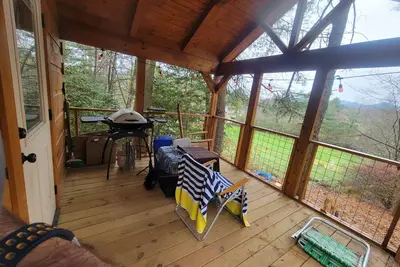 Image de Cozy cabin in the Woods, just a mile from Pisgah National Forest