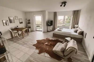 Image de Appartement 'Ferienwohnung Am ReiĂźberg' avec balcon et Wi-Fi