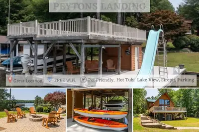 Image de New! Lakeview, Charming 3br, Hot Tub, Firepit, Pet Friendly, WiFi