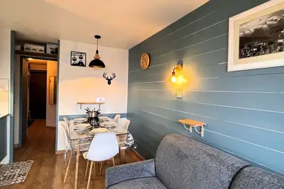 Charmant 2 pièces pour 5 pers. avec cuisine équipée et wifi, au cœur d'Avoriaz