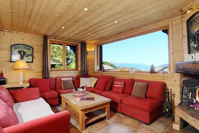 Image de Chalet de luxe 8 chambres avec sauna et parking à Courchevel La Tania