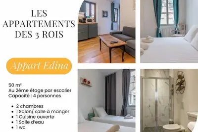 Image de Les 3 rois: Appartement Edina, Beauval et Châteaux