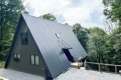 Image de Modern Blowing Rock A-frame