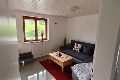 Image de Appartement \"Ferienwohnung Morgenstund\" avec terrasse privée, jardin partagé et Wi-Fi
