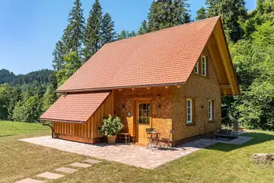 Image de Maison de vacances 'Die Alte MĂĽhle Am Hanselishof' avec vue sur la montagne