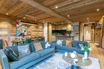 Image de Duplex haut de gamme 8 pers, cheminée, parking, wifi