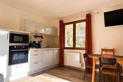 Image de Charmant 2 pièces avec jardin près téléski