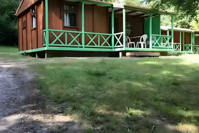 Image de Chalet 'Campitel 4 Personnes 93' avec terrasse privée, jardin privé et Wi-Fi