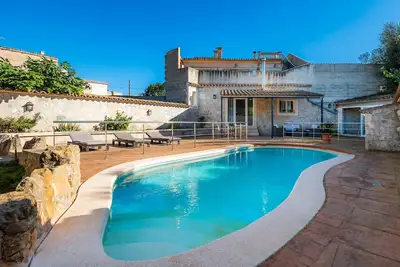 Image de Maison de vacances 'Villalonga' avec piscine privée, Wi-Fi et climatisation