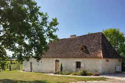 Image de Maison de vacances 'Chez Jacquou' avec piscine privée, Wi-Fi et climatisation