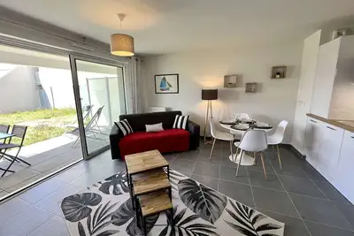 Image de Étel - Appt. moderne 2 pièces, Wifi & parking, à 700m de la plage