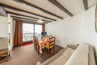 Image de Apt 6 pers, 2 ch, balcon sud, pistes proches