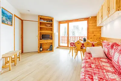 Image de Appart 33m² pour 7 pers, proche pistes, balcon, 2 chambres