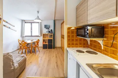 Image de Studio cosy 3 pers, 19m², proche pistes et commerces