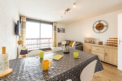 Image de Studio moderne 29m², 4 pers, proche pistes et commerces