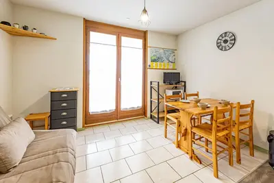 Image de Studio cosy 4 pers, au pied des pistes, lumineux