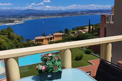 Image de Superbe vue baie de Cannes