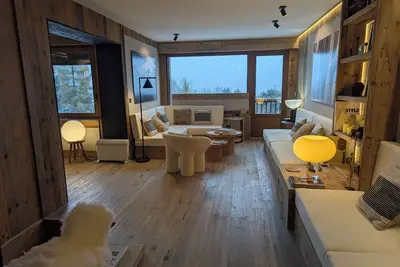 Mont d'Arbois Appartement Pied des Pistes 6/8 Personnes Refait à Neuf