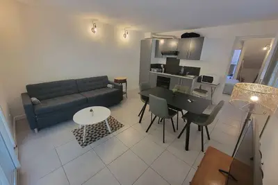 Image de Appartement calme avec jardin