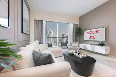 Image de Cozy 2-Bedroom Apartment Perfect for Family in Downtown with Burj Khalifa Views