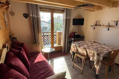 Image de Appartement duplex 4/6 personnes dans résidence au pied des pistes!