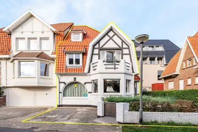 Image de Villa près de la côte belge avec vue sur mer