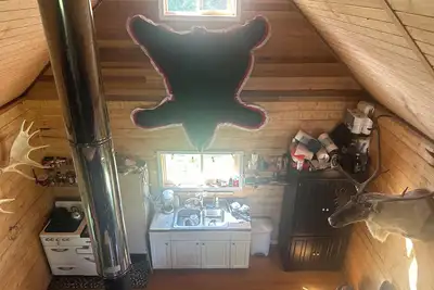Image de Trapper Creek Newer Log Cabin- 3 miles in from Parks Hwy