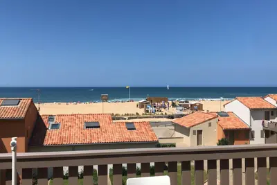 Image de Appartement Capbreton-Hossegor pour 4 personnes avec terrasse - vue océan.