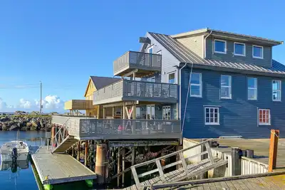 Belle maison à Fjørtoft avec WiFi