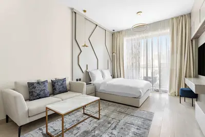 Image de Charming Studio in Arjan with pool and gym!
