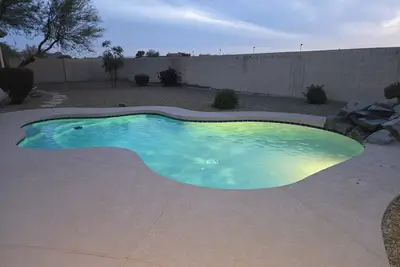 Image de Charming 3-bedroom house with Pool in Queen Creek Arizona! Pet Friendly!