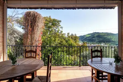 Image de Maison de campagne \"Ecoalbergue Rural De Algodonales\" avec vue sur les montagnes et climatisation
