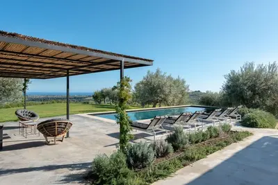 Image de Stunning villa with pool and sea view near Noto