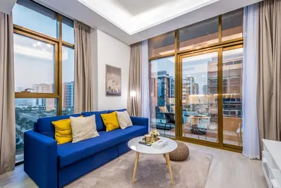 Image de Chic 1br in Azizi Riviera 14, Al Merkadh by Deluxe Holiday Homes