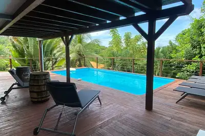 Image de Ti Rode - Piscine, vue mer et montagne
