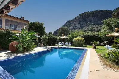 Spacious Villa, A/C, Private Pool, Bbq House, Impressive Garden, Superb Views in Old Town Pollenca!
