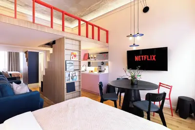 Image de TurnKey | Wenceslas square Two Level Apartment Iv