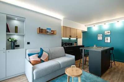 Image de New - Superbe 1 bdr Appt - Design 60's - Paris 15e
