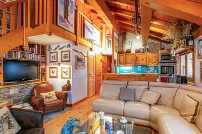 Image de Charmant duplex avec cheminée, parking et WiFi à Val-d'Isère
