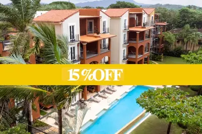 Image de 15% Weekly Green Season Off - 2-beds condo in Playa Langosta with WiFi and Ac