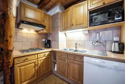 Image de Appartement \"Chamois\" avec vue sur les montagnes, balcon et Wi-Fi