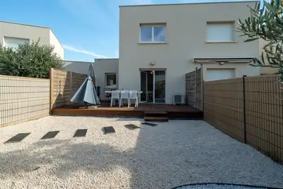 Image de Villa lumineuse 7 pers, terrasse, proche de la mer