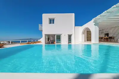 Image de Anthis Villa Zeus, Private infinity Pool!
