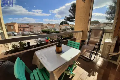 Image de Valras-Plage: Apt 4 pers, clim, parking privé, proche plage