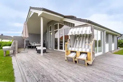 Image de Maison de Vacances près de la Mer du Nord avec Sauna