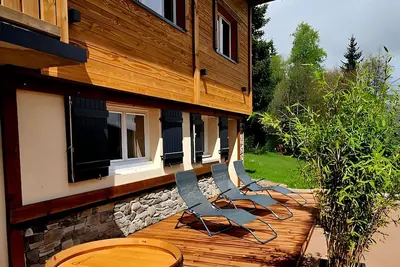 Image de Chalet 7min de Gérardmer vue montagne et foret \nwifi charges et ménage inclus