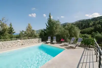 Image de Villa 'Katerina's Village 3' avec vue sur mer, Wi-Fi et climatisation