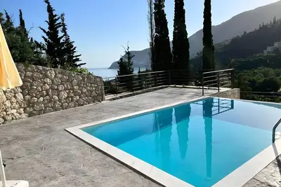 Image de Villa 'Katerinas Village Superior' avec vue sur mer, Wi-Fi et climatisation